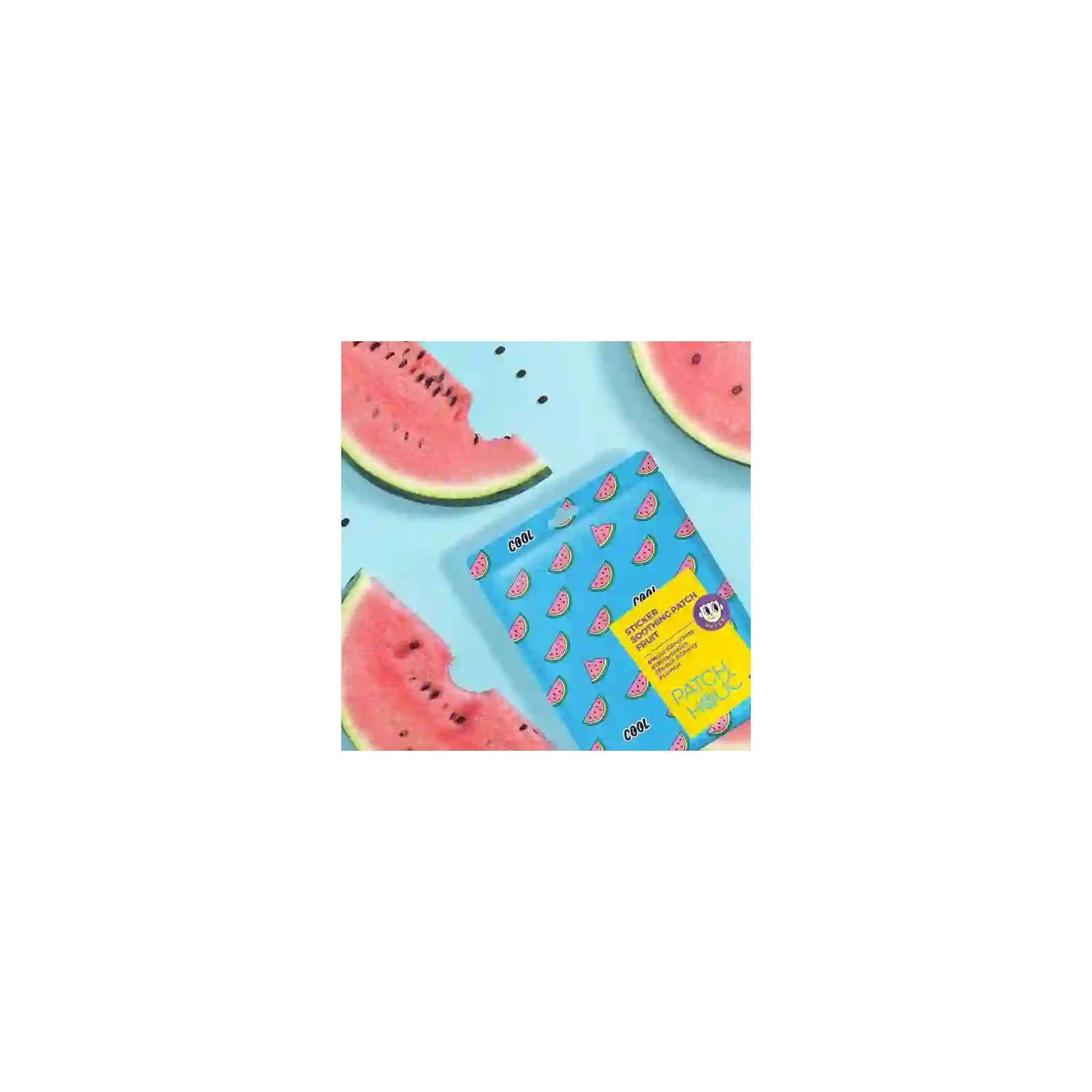 PATCH HOLIC Sticker Soothing Patch płatki do twarzy łagodzące Fruit 12g