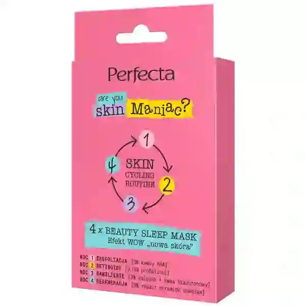 DAX Perfecta Skin Cycling Routine zestaw maseczek do twarzy 4szt 