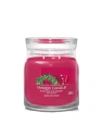 YANKEE CANDLE Signature Średnia świeca w słoiku SPARKLING WINTERBERRY 368g