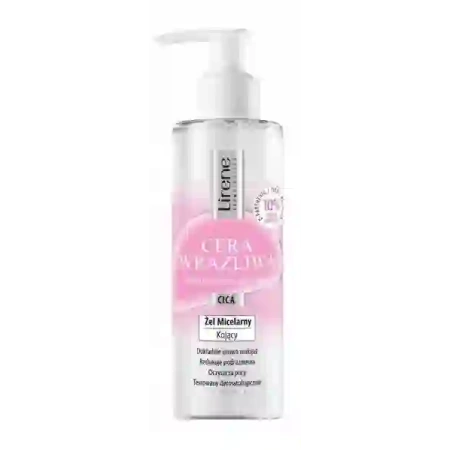 LIRENE Cera Wrażliwa żel do mycia twarzy micelarny kojący 145ml 