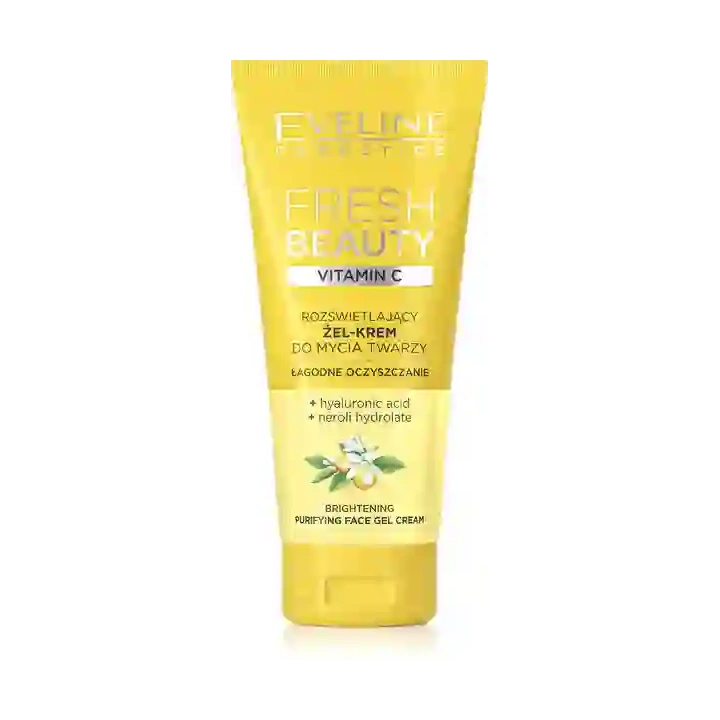 EVELINE Fresh Beauty żel-krem do mycia twarzy z Witaminą C 150ml