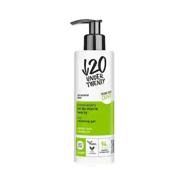 LIRENE U20 Oczyszczający żel do mycia twarzy 190ml
