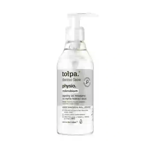 TOŁPA Physio Mikrobiom łagodny żel do mycia twarzy i oczu 195ml