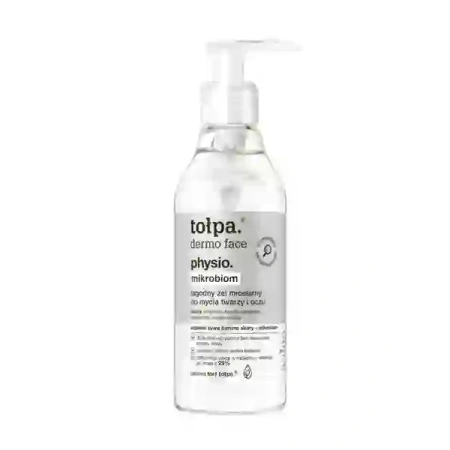 TOŁPA Physio Mikrobiom łagodny żel do mycia twarzy i oczu 195ml