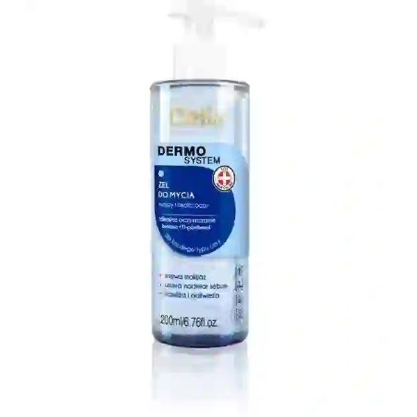 DELIA Dermo System żel do mycia twarzy i oczu 200ml