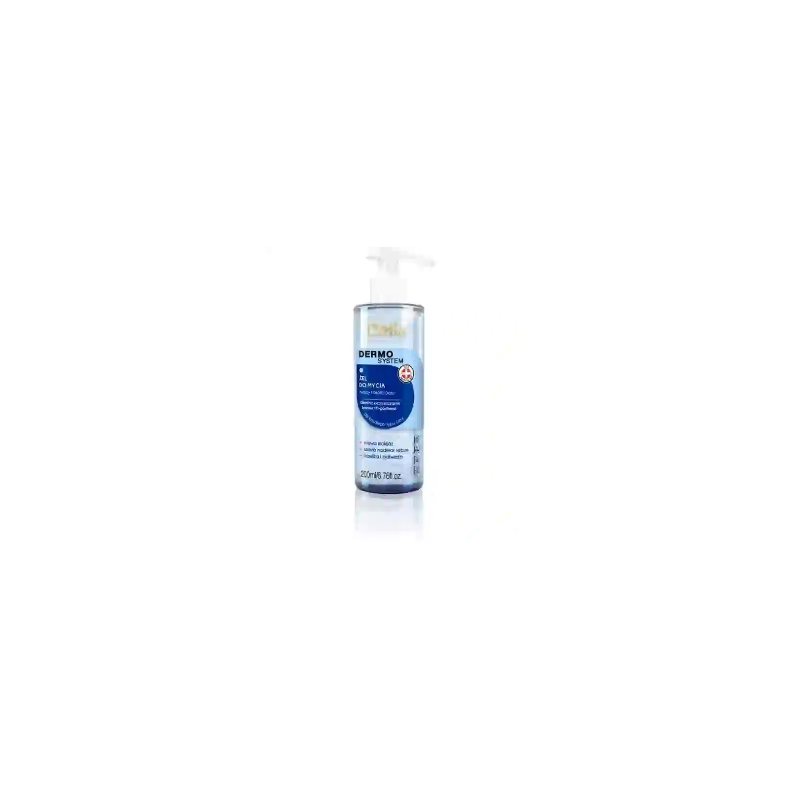 DELIA Dermo System żel do mycia twarzy i oczu 200ml