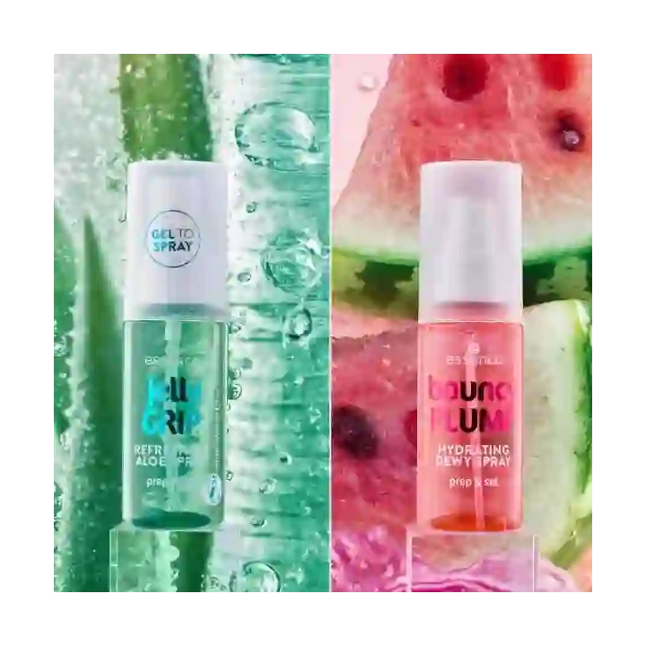 ESSENCE Jelly Grip Refreshing Aloe odświeżający żel w sprayu do twarzy 50ml