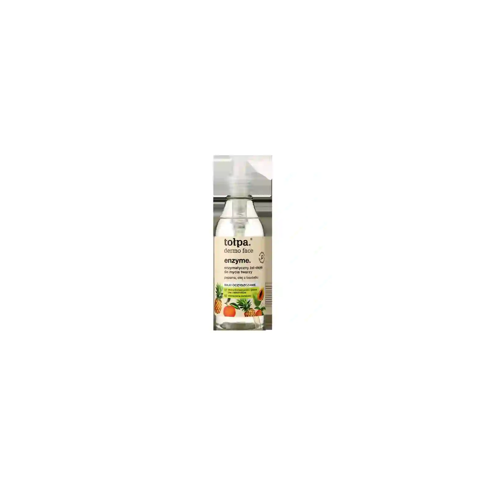 TOŁPA Dermo Face Enzyme enzymatyczny żel-olejek do mycia twarzy 195ml