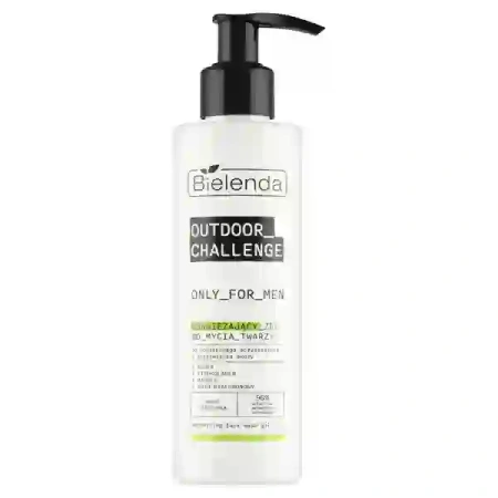 BIELENDA Outdoor Challenge Men żel do mycia twarzy odświeżający 190ml 
