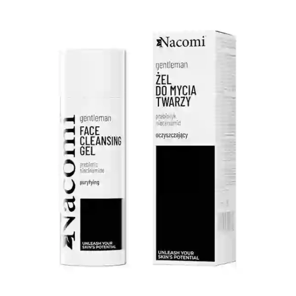 NACOMI Gentelman żel do mycia twarzy z niacynamidem 140ml
