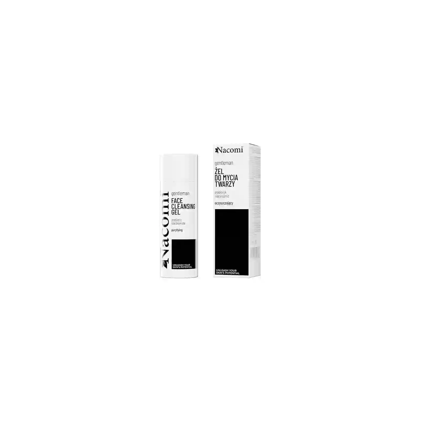 NACOMI Gentelman żel do mycia twarzy z niacynamidem 140ml