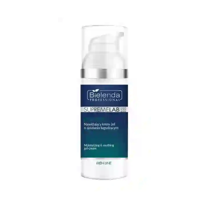 BIELENDA PROFESSIONAL Supremelab Men Line krem żel do twarzy łagodzący 50ml