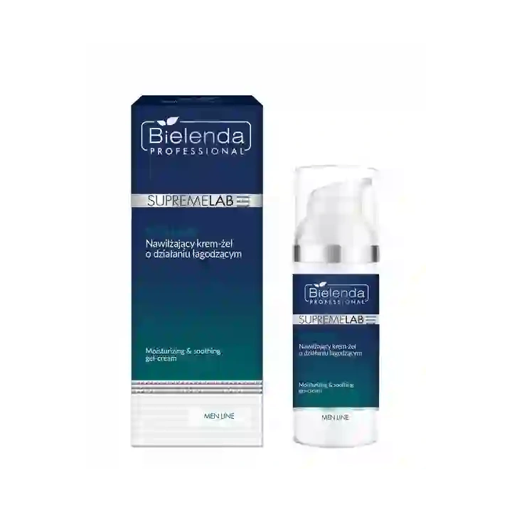 BIELENDA PROFESSIONAL Supremelab Men Line krem żel do twarzy łagodzący 50ml