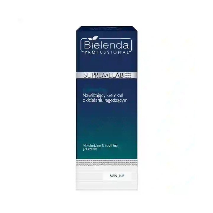 BIELENDA PROFESSIONAL Supremelab Men Line krem żel do twarzy łagodzący 50ml