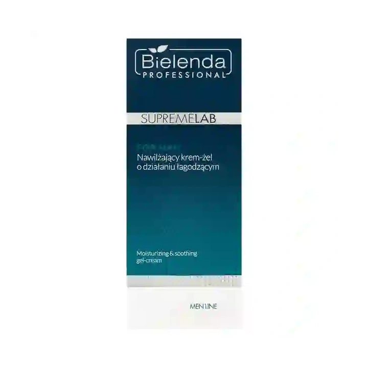 BIELENDA PROFESSIONAL Supremelab Men Line krem żel do twarzy łagodzący 50ml