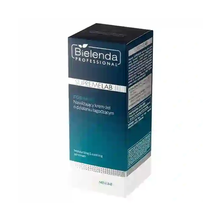 BIELENDA PROFESSIONAL Supremelab Men Line krem żel do twarzy łagodzący 50ml