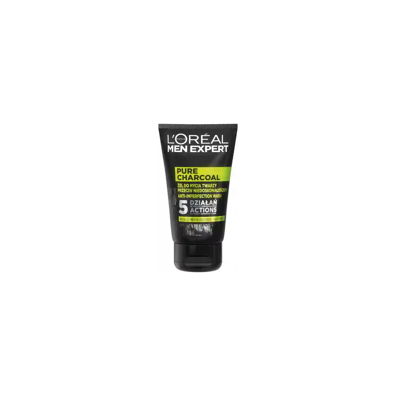 LOREAL Men Expert Pure Charcoal żel do mycia twarzy 100ml