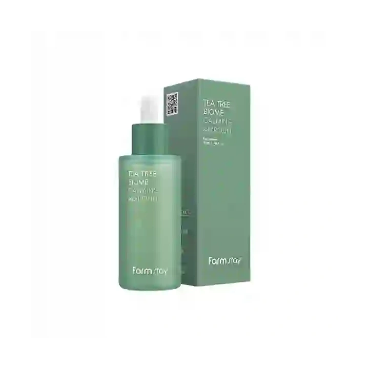 FARMSTAY Tea Tree Biome ampułka do twarzy łagodząca 50ml 