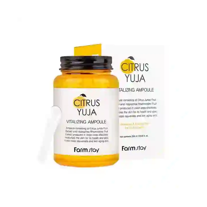 FARMSTAY Citrus Yuja ampułka do twarzy rewitalizująca 250ml