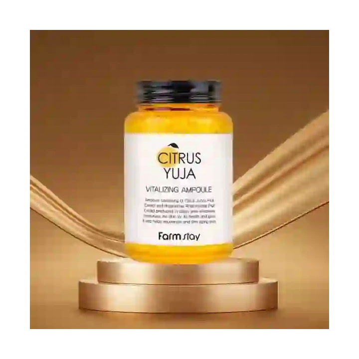 FARMSTAY Citrus Yuja ampułka do twarzy rewitalizująca 250ml