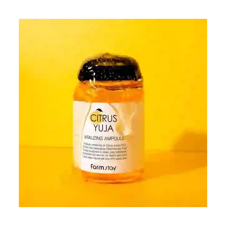 FARMSTAY Citrus Yuja ampułka do twarzy rewitalizująca 250ml