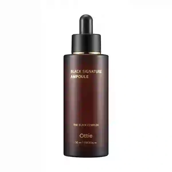 OTTIE Black Signature ampułka do twarzy ze śluzem ślimaka 50ml 
