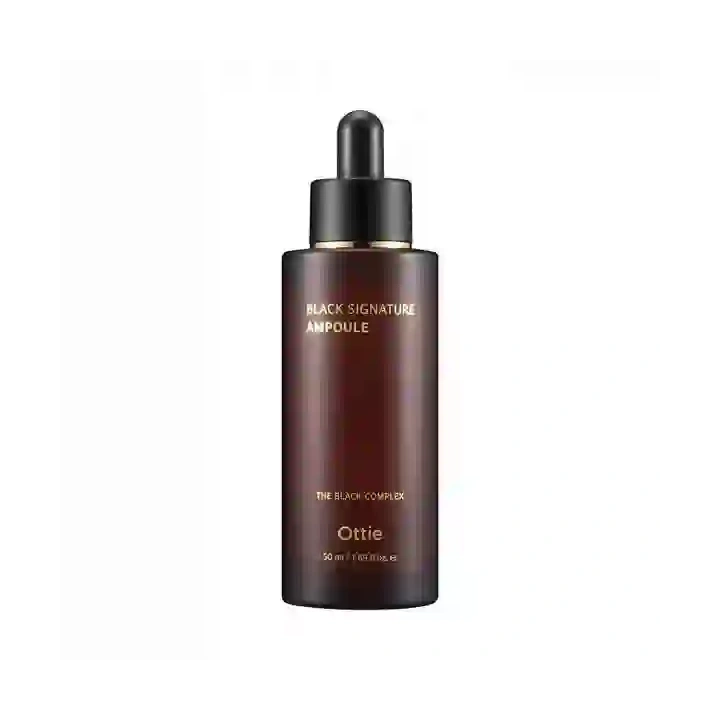 OTTIE Black Signature ampułka do twarzy ze śluzem ślimaka 50ml 