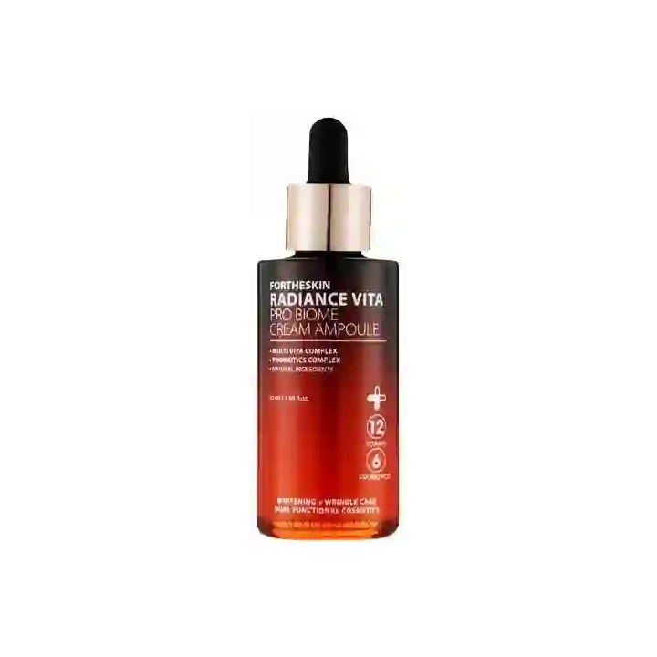 FOR THE SKIN Radiance Vita ampułka do twarzy rozjaśniająca kremowa z Witaminami 50ml