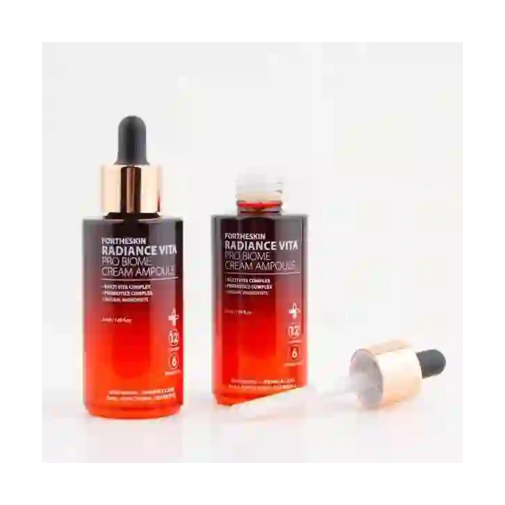 FOR THE SKIN Radiance Vita ampułka do twarzy rozjaśniająca kremowa z Witaminami 50ml