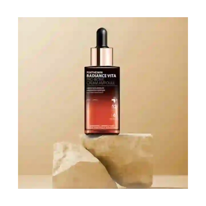 FOR THE SKIN Radiance Vita ampułka do twarzy rozjaśniająca kremowa z Witaminami 50ml