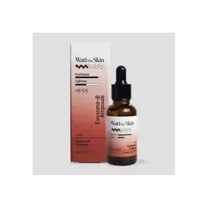 WATI FOR SKIN Exosome-b Ampoule ampułka do twarzy Panthenol Caffeine 30ml