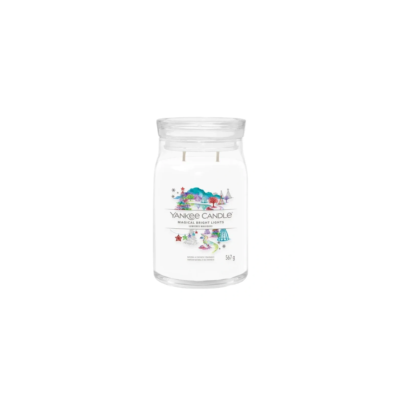 YANKEE CANDLE Signature Duża świeca w słoiku MAGICAL BRIGHT LIGHTS 567g
