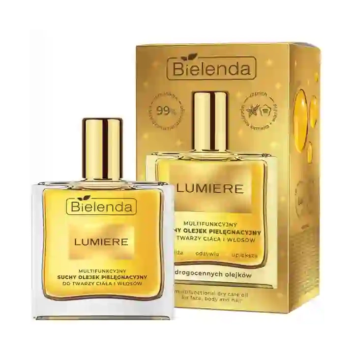 BIELENDA Lumiere suchy olejek do twarzy, ciała i włosów 50ml