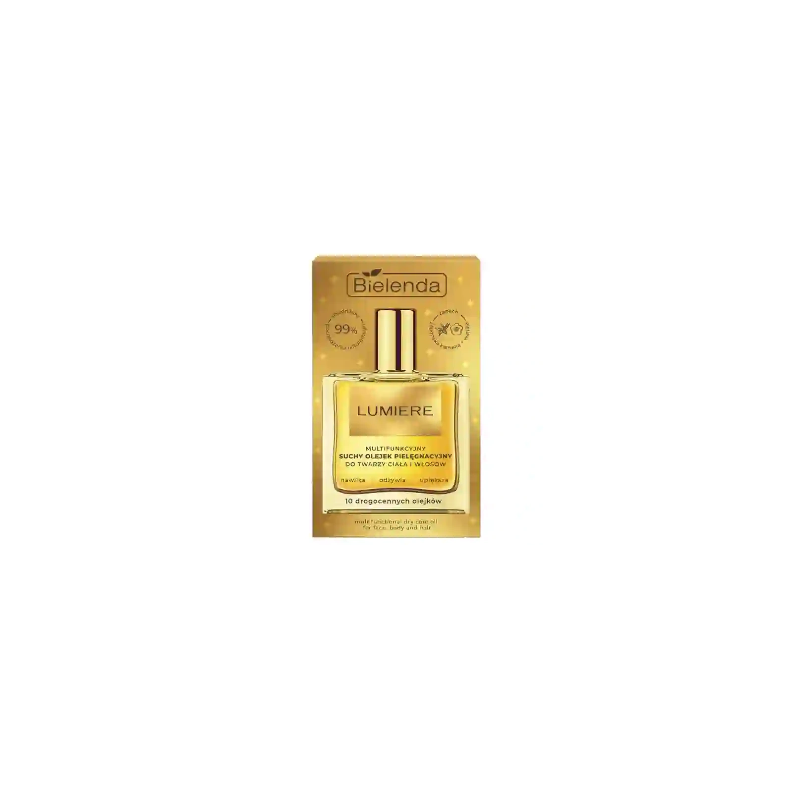 BIELENDA Lumiere suchy olejek do twarzy, ciała i włosów 50ml