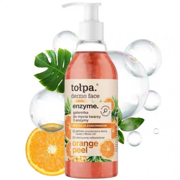 TOŁPA Dermo Face Enzyme galaretka do mycia twarzy 3 enzymy 195ml