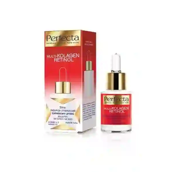 Dax DAX Perfecta Multi-Kolagen Retinol Booster Expresowy Lifting  booster do twarzy — Składniki i ocena