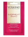DAX Yoskine Supreme Vit B12 & C maska do twarzy w płacie nawilżenie i lifting