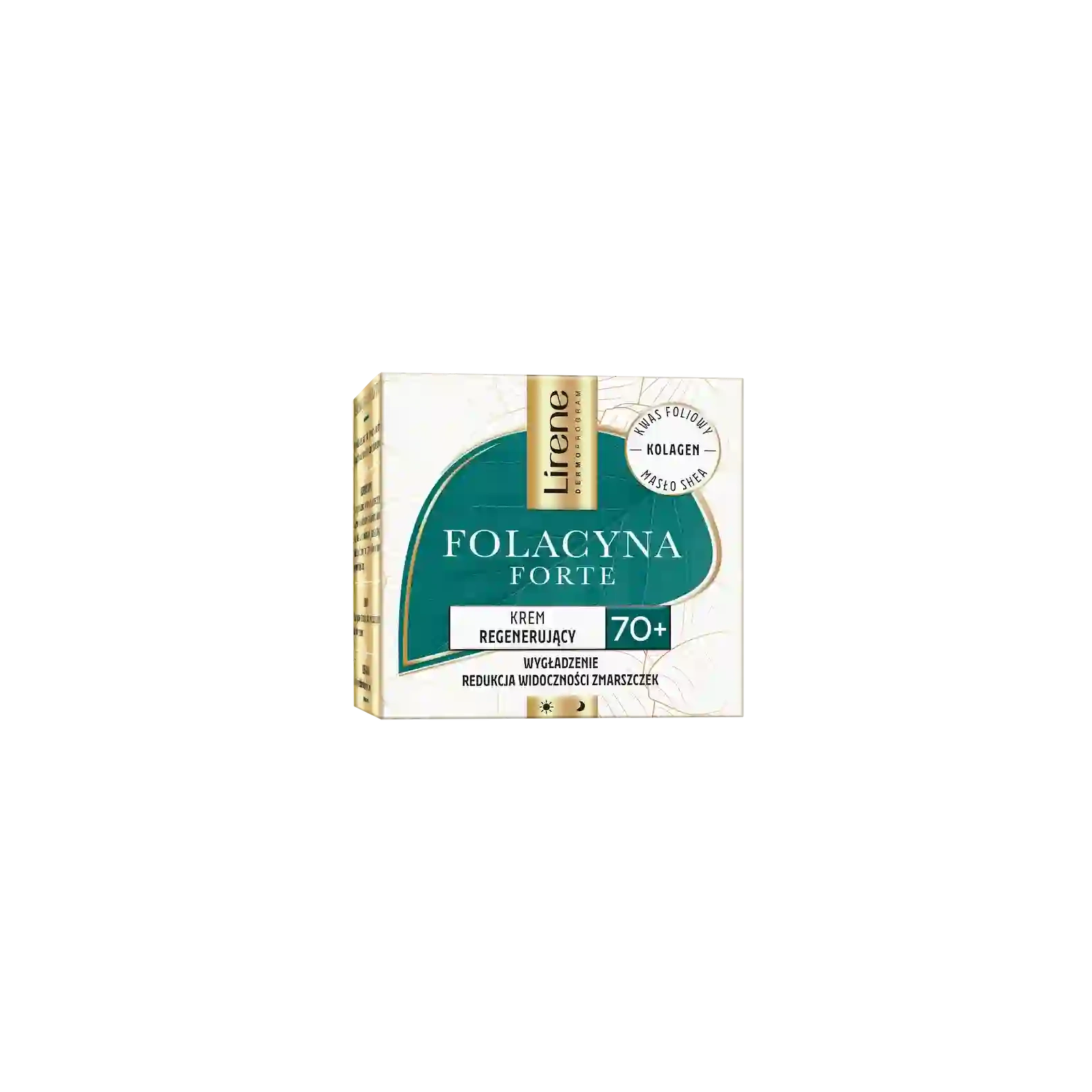 LIRENE Folacyna Forte krem do twarzy 70+ regenerujący Kolagen 50ml 