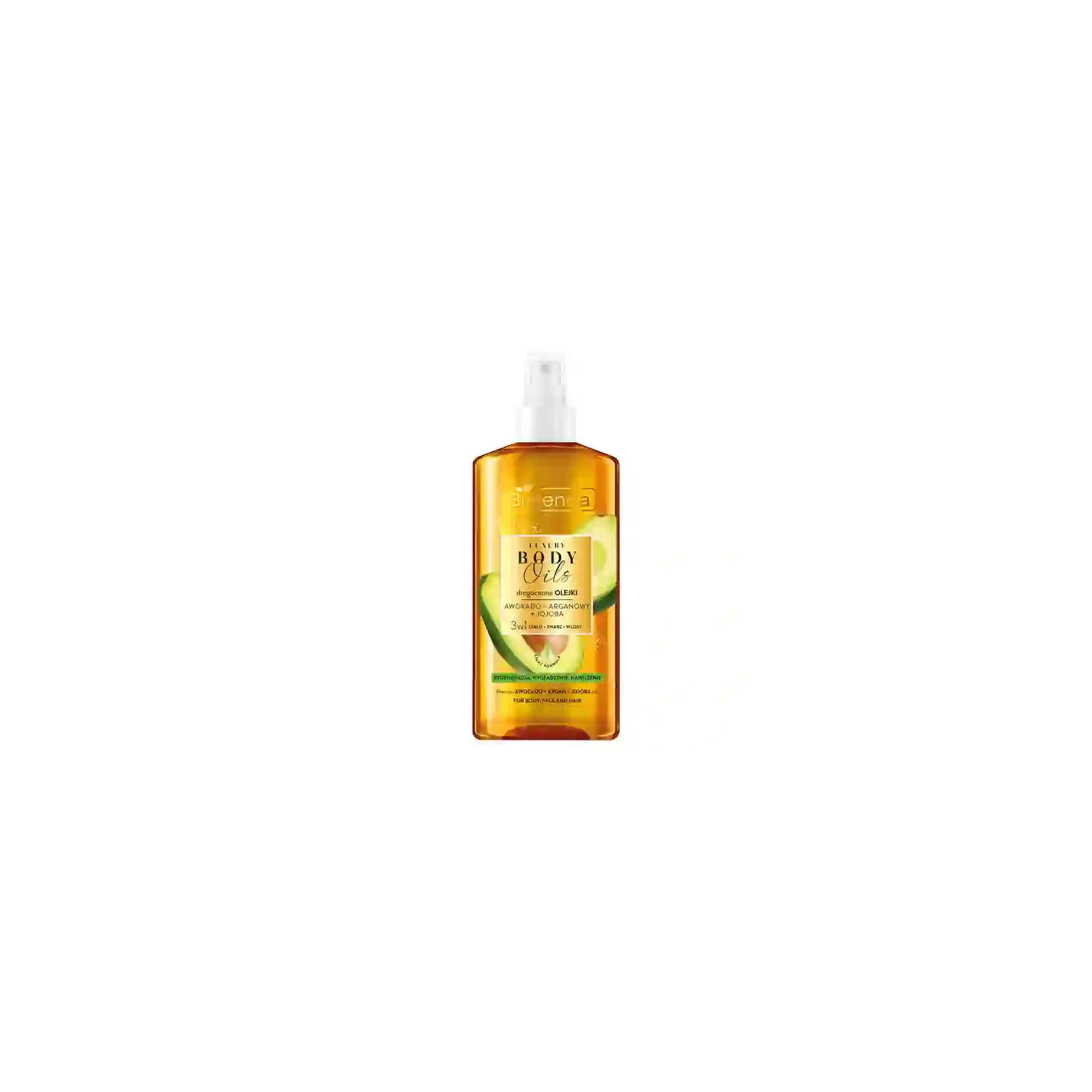BIELENDA Luxury Body Oils olejek 3w1 do ciała twarzy i włosów Awokado 150ml