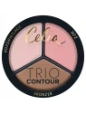 CELIA Trio Contour zestaw do konturowania twarzy w pudrze 03 7,5g