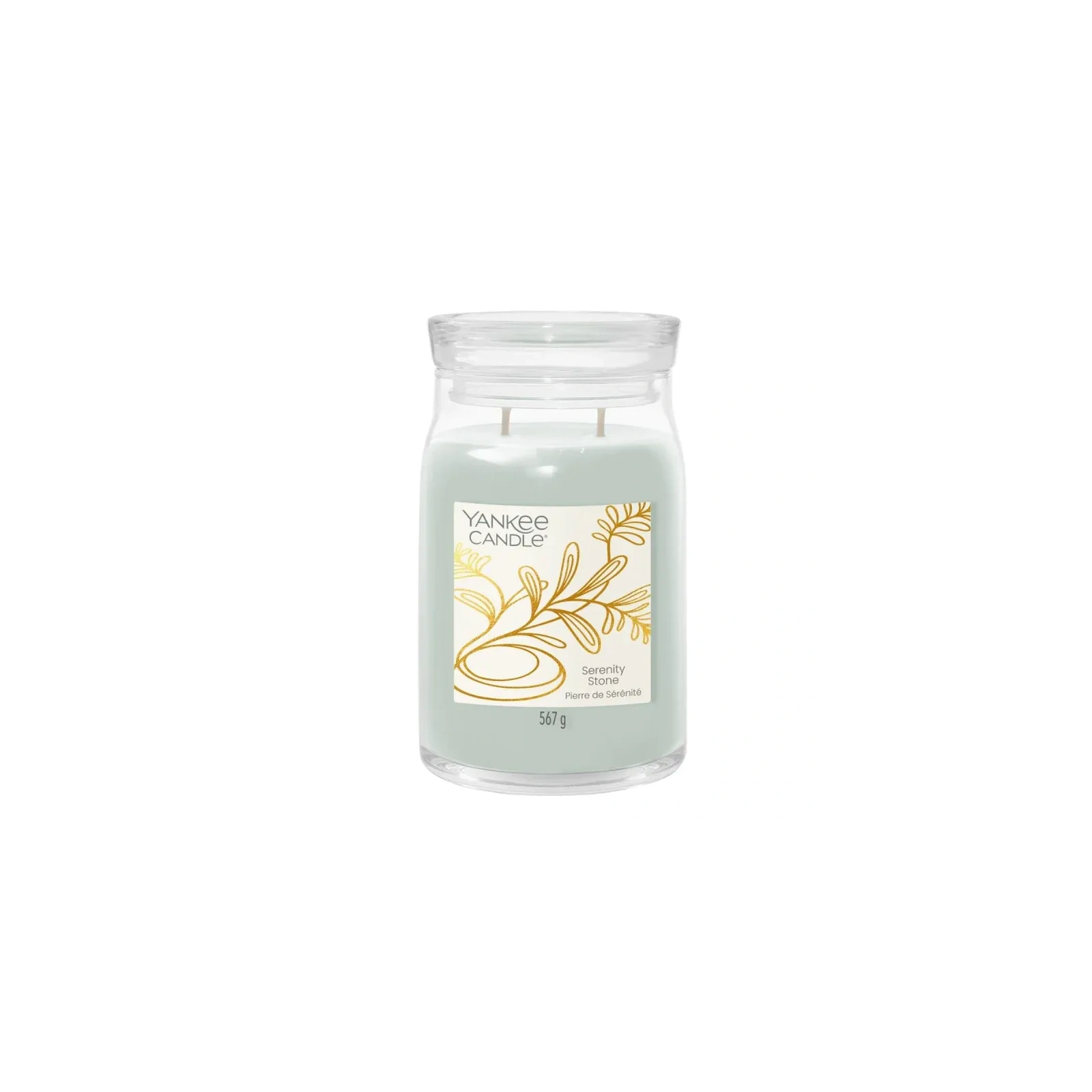 YANKEE CANDLE Signature Duża świeca w słoiku SERENITY STONE 567g