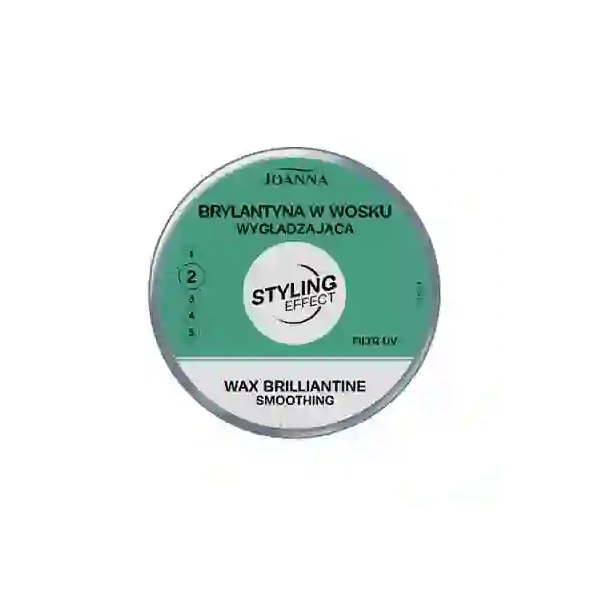 JOANNA Styling Effect brylantyna w wosku do włosów 2 Wygładzająca 45g