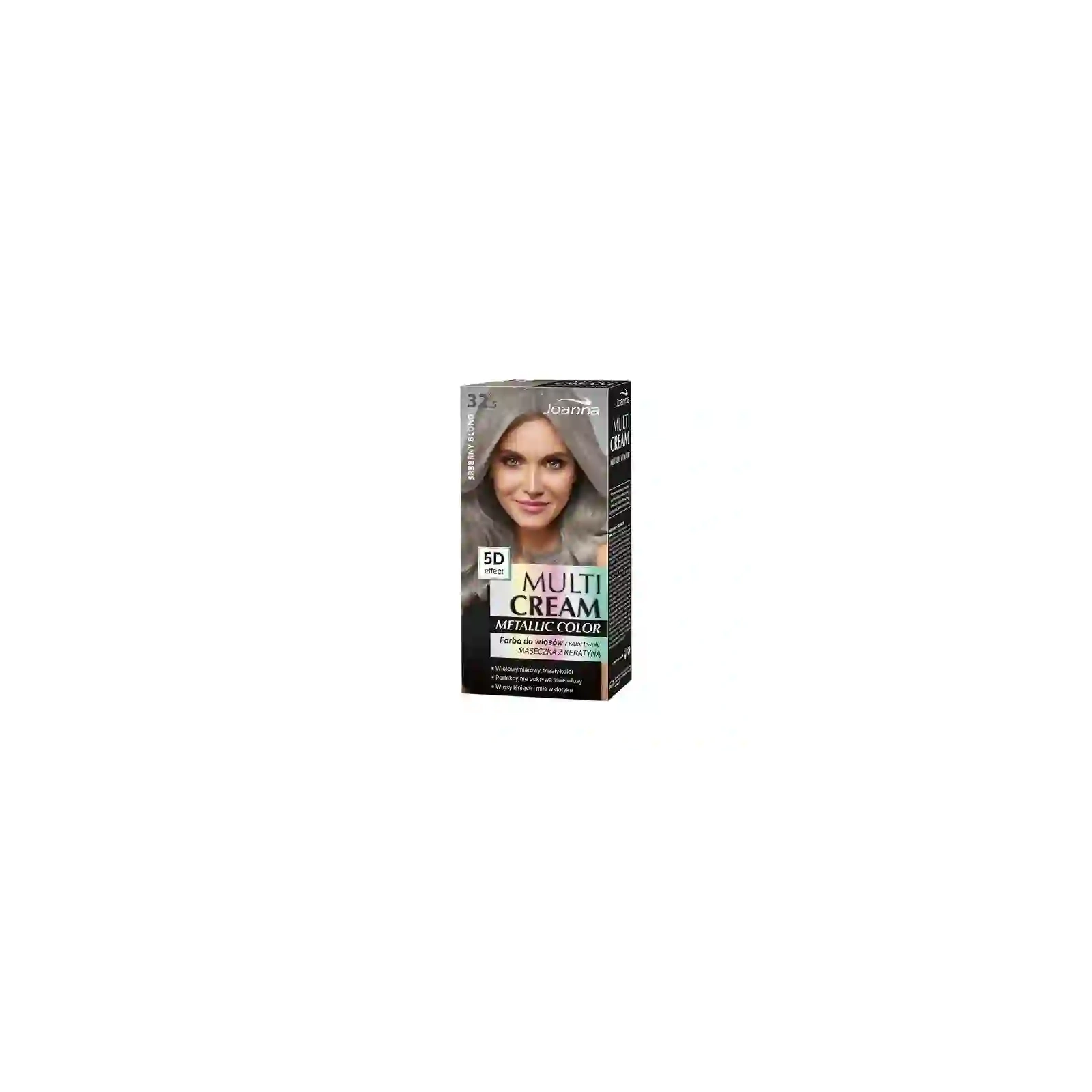 JOANNA Multi Cream color efekt 5D 32.5 Srebrny Blond