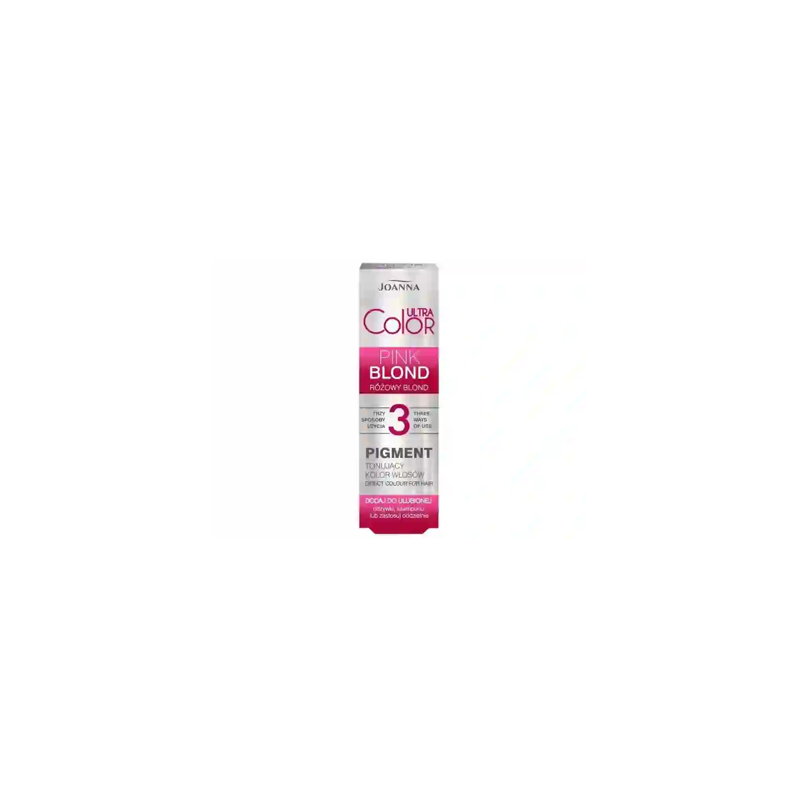JOANNA Ultra Color pigment tonujący kolor włosów Różowy Blond 100g 