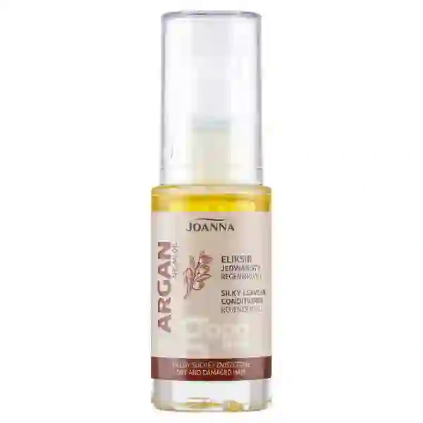 JOANNA Argan Oil eliksir do włosów jedwabisty regenerujący 25ml