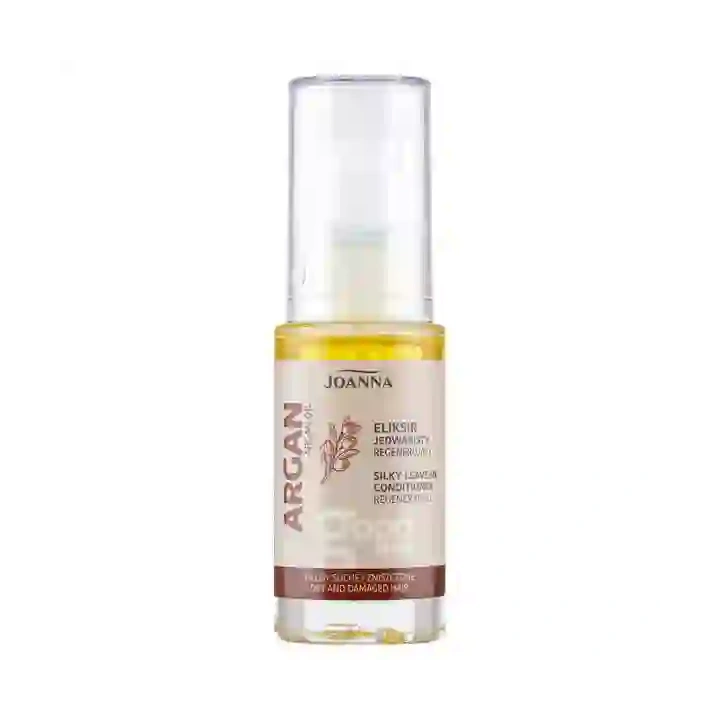 JOANNA Argan Oil eliksir do włosów jedwabisty regenerujący 25ml