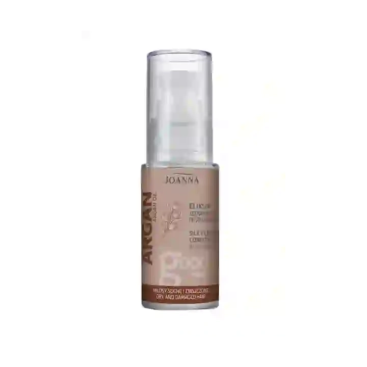 JOANNA Argan Oil eliksir do włosów jedwabisty regenerujący 25ml