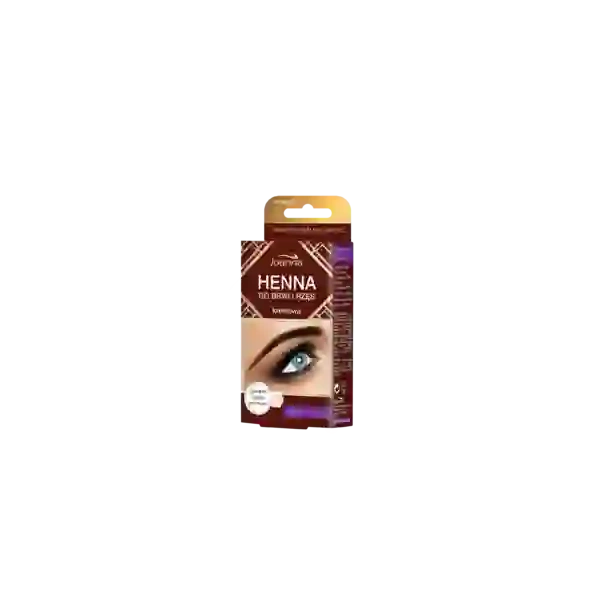 JOANNA Henna kremowa do brwi i rzęs 3.0 Ciemny Brąz 15ml