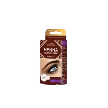 JOANNA Henna kremowa do brwi i rzęs 3.0 Ciemny Brąz 15ml