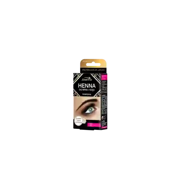 JOANNA Henna kremowa do brwi i rzęs 1.0 Czarny 15ml